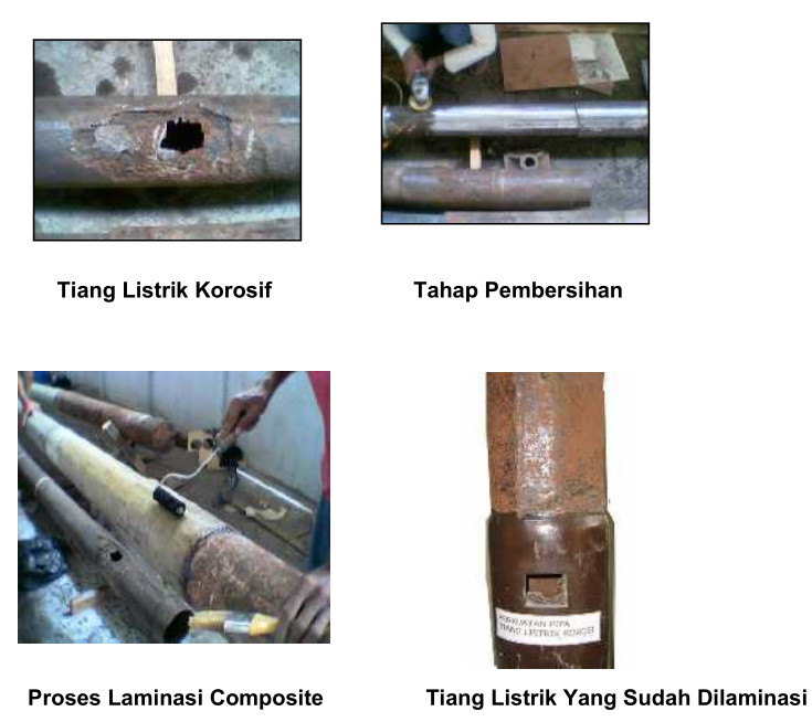 Proses Persiapan dan Pengujian Perkuatan Pipa Tiang Listrik 1