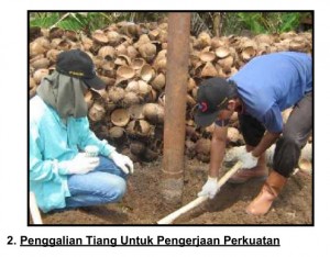 Tahapan Pekerjaan Proses Pelapisan Tahan Korosi dan Perkuatan Pipa Tiang Listrik 1