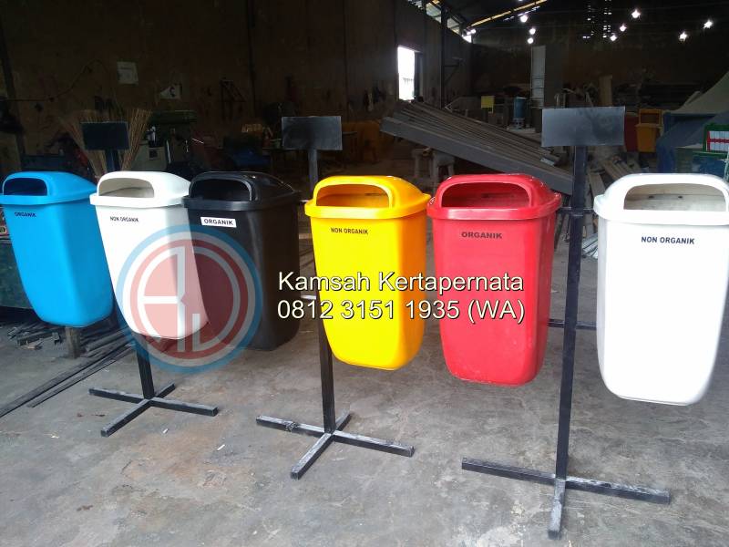 pabrik tong sampah fiber murah di Bandung